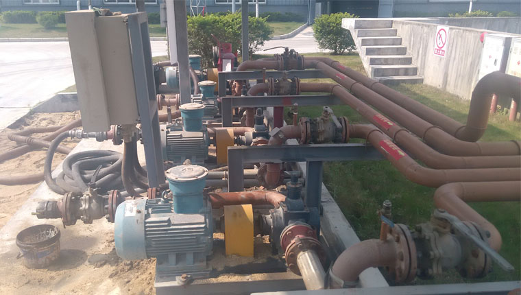 天(tiān)津遠東YCB齒輪泵用戶現場 天津遠東YCB齒輪泵用戶現場