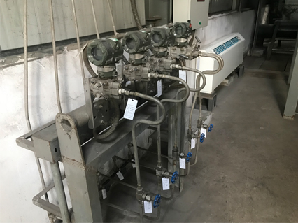 電廠EJA壓力變送（sòng）器現場